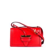 Pre-owned Leather shoulder-bags Loewe Pre-owned , Red , Dames