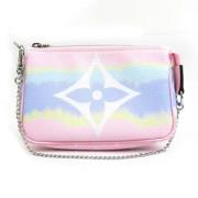 Pre-owned Canvas clutches Louis Vuitton Vintage , Multicolor , Dames