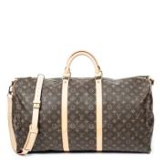 Pre-owned Canvas travel-bags Louis Vuitton Vintage , Brown , Dames