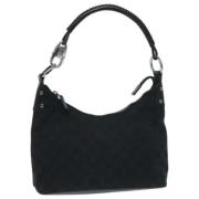 Pre-owned Canvas gucci-bags Gucci Vintage , Black , Dames