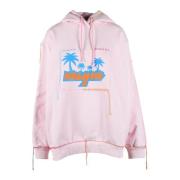 Katoenen Gebreide Trui Msgm , Pink , Dames