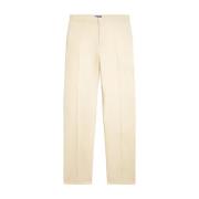 Beige linnen broek Straight Fit Ralph Lauren , Beige , Dames