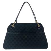 Pre-owned Fabric totes Gucci Vintage , Black , Dames