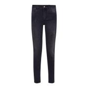 Skinny Jeans met Strass Liu Jo , Black , Dames