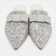 Pre-owned Fabric mules Jimmy Choo Pre-owned , Gray , Dames