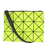 Pre-owned Polyester shoulder-bags Issey Miyake Pre-owned , Yellow , Da...