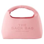 Leather handbags Marc Jacobs , Pink , Dames