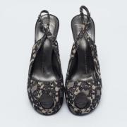 Pre-owned Lace sandals Giuseppe Zanotti Pre-owned , Black , Dames