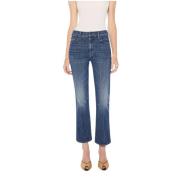 Denim Jeans voor Vrouwen Mother , Blue , Dames