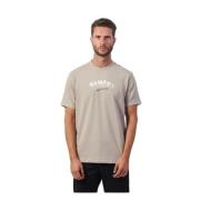 Korte Mouw Modieuze T-shirt Armani Exchange , Beige , Heren