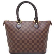 Pre-owned Canvas shoulder-bags Louis Vuitton Vintage , Brown , Dames