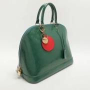 Pre-owned Fabric louis-vuitton-bags Louis Vuitton Vintage , Green , Da...