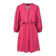 Damesjurk 100% polyester Patrizia Pepe , Pink , Dames