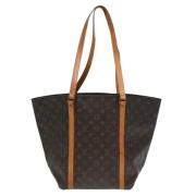 Pre-owned Canvas totes Louis Vuitton Vintage , Brown , Dames