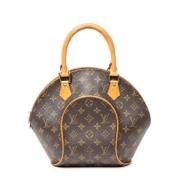 Pre-owned Canvas handbags Louis Vuitton Vintage , Brown , Dames