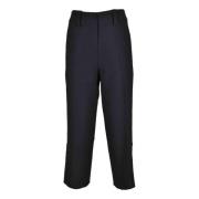 Rechte broek voor vrouwen Emporio Armani , Black , Dames