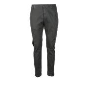 Katoen Elastaan Broek Dondup , Gray , Heren