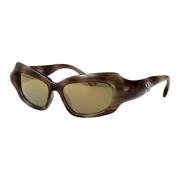 Stijlvolle zonnebril Bb0354S Balenciaga , Brown , Dames