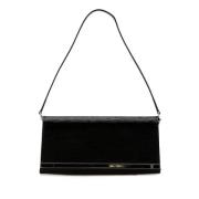 Pre-owned Leather shoulder-bags Louis Vuitton Vintage , Black , Dames