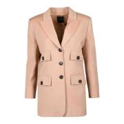 Elegante Wollen Blazer Pinko , Pink , Dames