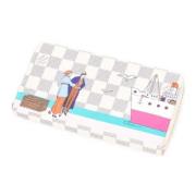 Pre-owned Coated canvas wallets Louis Vuitton Vintage , White , Dames