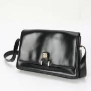 Pre-owned Leather shoulder-bags Loewe Pre-owned , Black , Dames