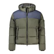 Groene Hoodie met Afneembare Capuchon North Sails , Green , Heren