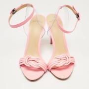 Pre-owned Leather sandals Alexandre Birman Pre-owned , Pink , Dames