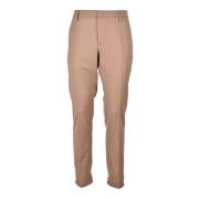 Wolmix Stretchbroek Dondup , Brown , Heren