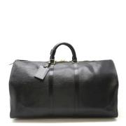 Pre-owned Leather louis-vuitton-bags Louis Vuitton Vintage , Black , D...