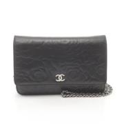 Pre-owned Fabric chanel-bags Chanel Vintage , Black , Dames