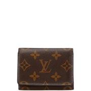 Pre-owned Canvas wallets Louis Vuitton Vintage , Brown , Dames