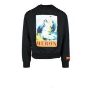 Katoenen Gebreide Trui Heron Preston , Black , Heren