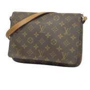 Pre-owned Canvas louis-vuitton-bags Louis Vuitton Vintage , Brown , Da...