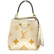 Pre-owned Canvas louis-vuitton-bags Louis Vuitton Vintage , Beige , Da...