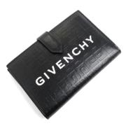 Pre-owned Leather wallets Givenchy Pre-owned , Black , Dames