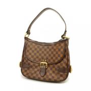 Pre-owned Fabric louis-vuitton-bags Louis Vuitton Vintage , Brown , Da...