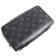 Pre-owned Canvas wallets Louis Vuitton Vintage , Black , Dames