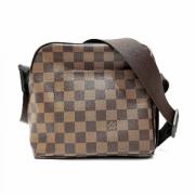 Pre-owned Fabric shoulder-bags Louis Vuitton Vintage , Brown , Dames