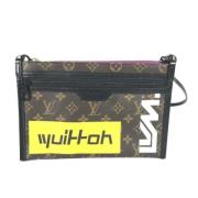 Pre-owned Fabric louis-vuitton-bags Louis Vuitton Vintage , Brown , Da...