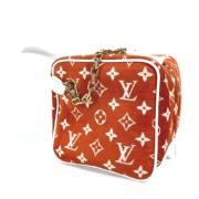 Pre-owned Canvas louis-vuitton-bags Louis Vuitton Vintage , Orange , D...