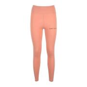 Roze Leggings uit de Palm Angels Collectie Palm Angels , Pink , Dames