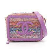 Pre-owned Fabric chanel-bags Chanel Vintage , Purple , Dames