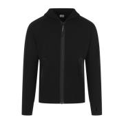 Zwarte Hoodie voor Mannen C.p. Company , Black , Heren