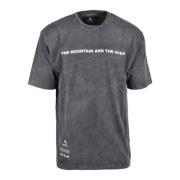 Katoenen T-shirt Mauna Kea , Gray , Heren