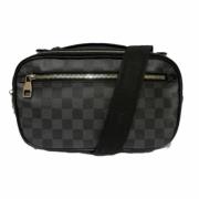 Pre-owned Canvas louis-vuitton-bags Louis Vuitton Vintage , Black , Da...