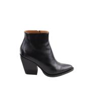 Pre-owned Leather boots Chloé Pre-owned , Black , Dames