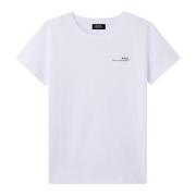 T-shirt A.p.c. , White , Dames