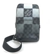 Pre-owned Fabric louis-vuitton-bags Louis Vuitton Vintage , Gray , Dam...