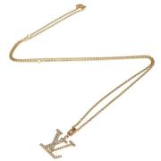 Pre-owned Yellow Gold necklaces Louis Vuitton Vintage , Yellow , Dames